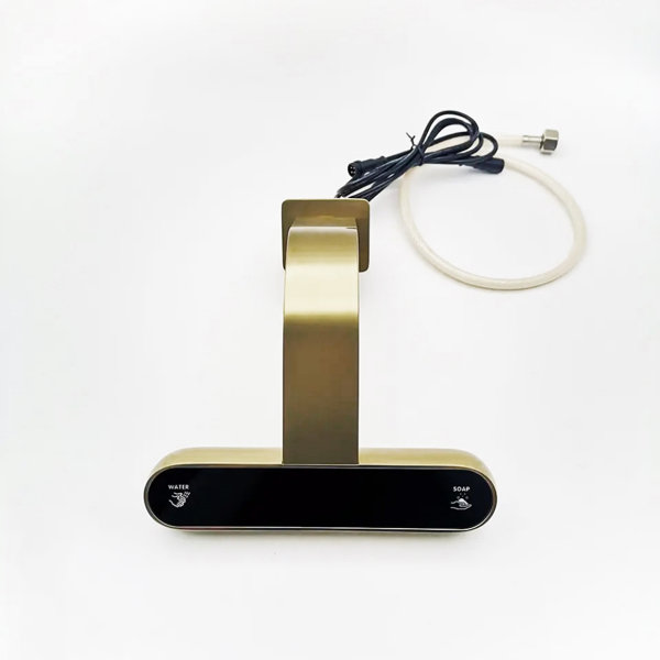 FontanaShowers Fontana Brushed Gold LED Smart Automatic Touchless